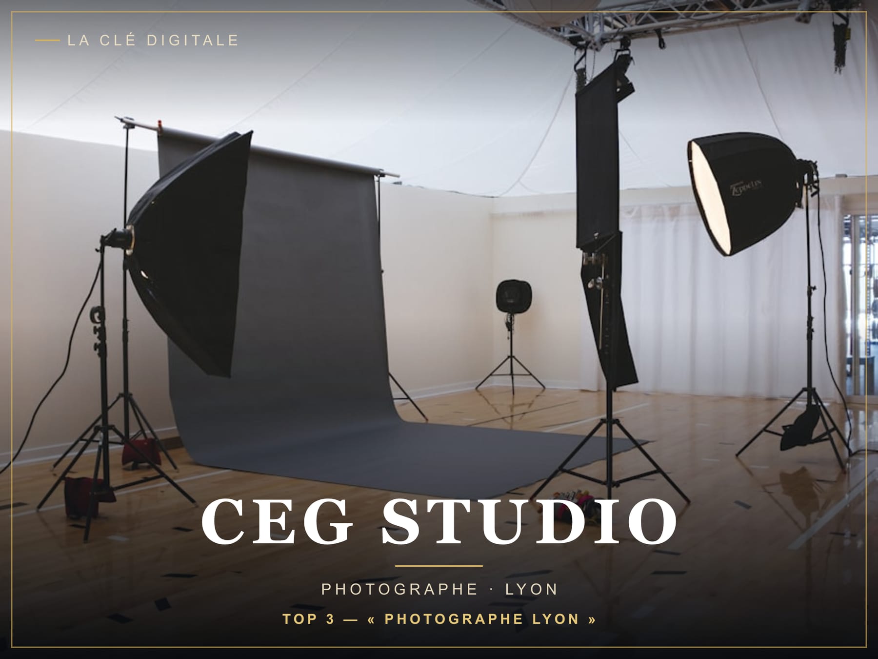 SEO local & site web pour CEG Studio (Lyon)